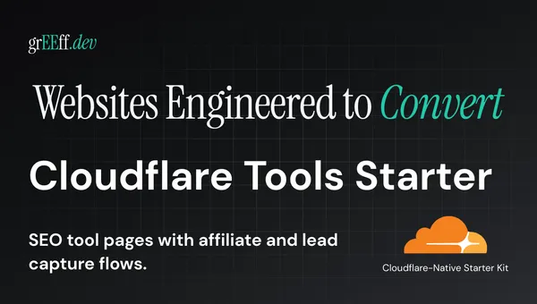 Cloudflare Tools Starter